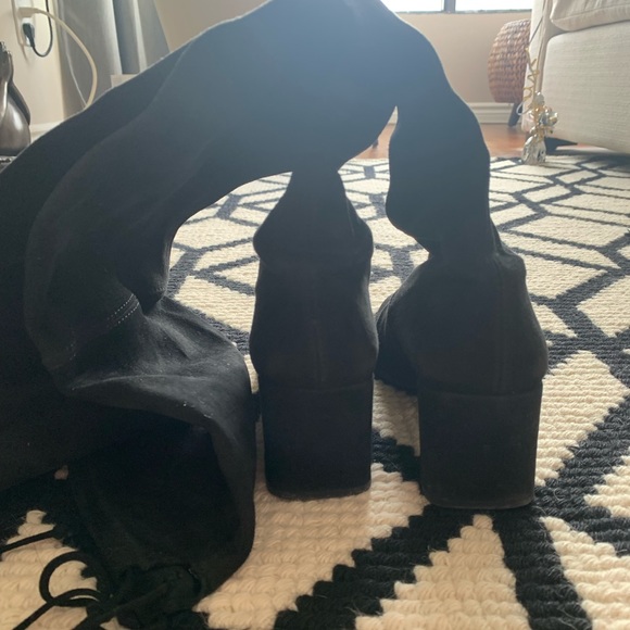 STUART WEITZMAN TIELAND OVER THE KNEE BOOTS - Picture 11 of 14